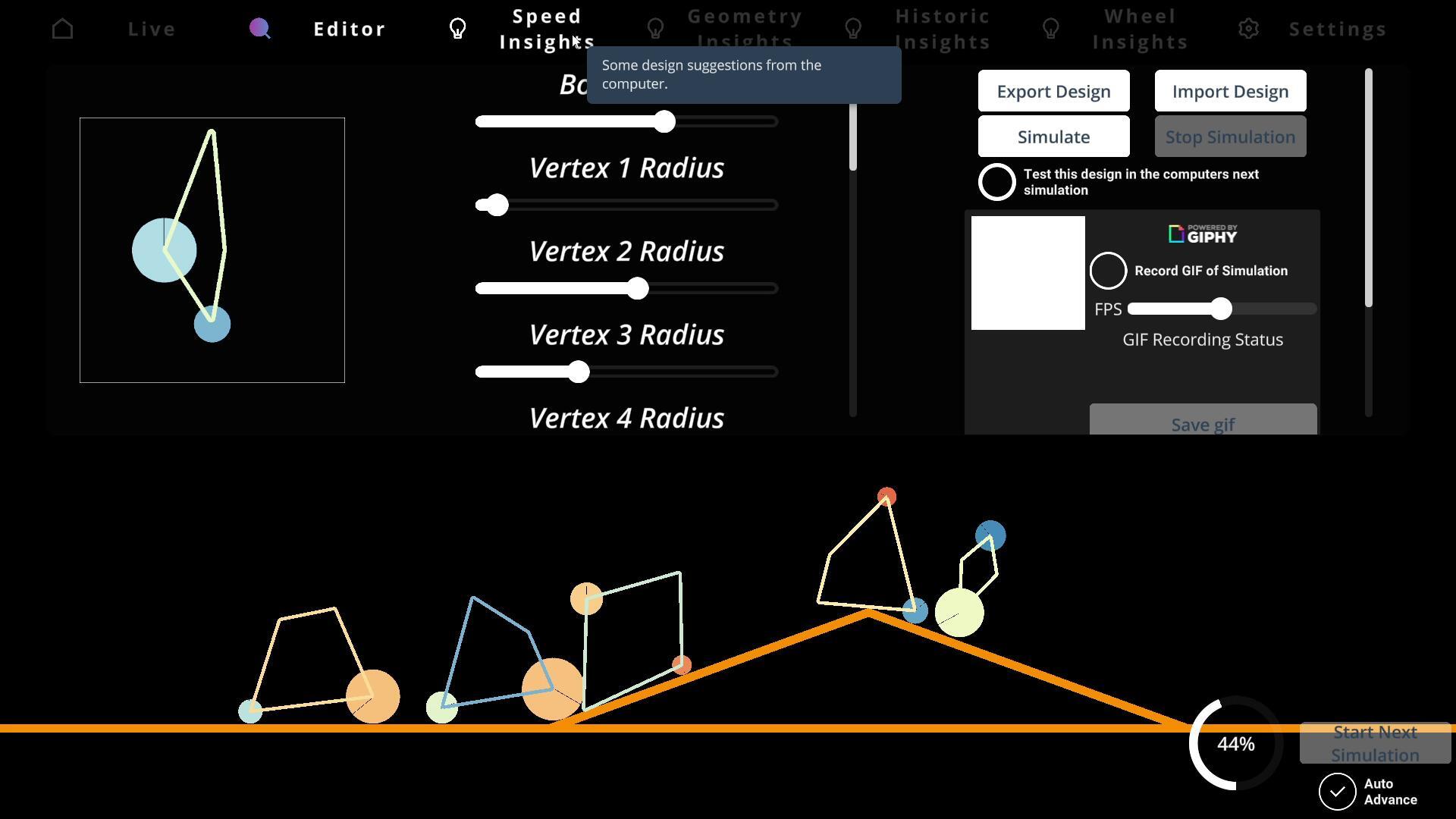 Genetic Car Designer