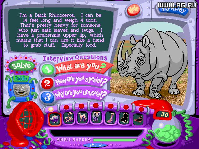 Mortimer and the Riddles of the Medallion gameplay visual