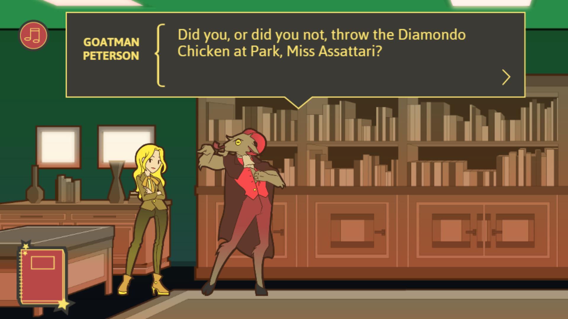 Goat Detective Supah Star