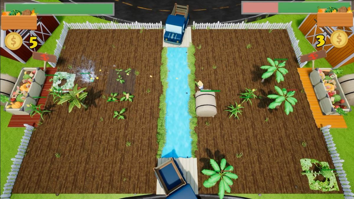 Farmed out. Farmed out