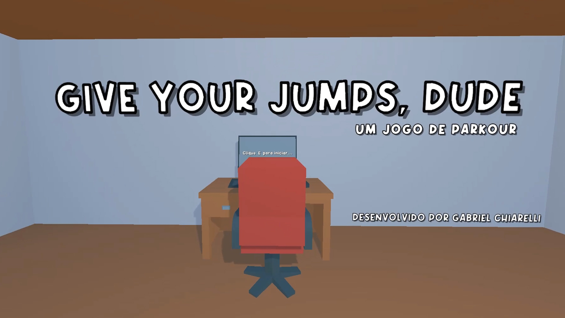 Give your jumps, dude! - Um jogo de parkour