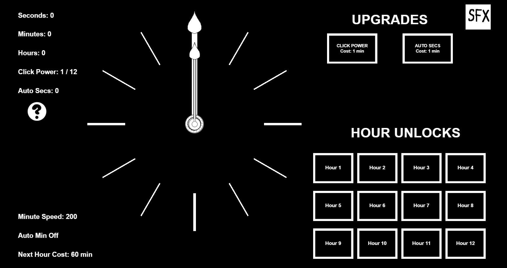 Clock Ticker - Incremental Game
