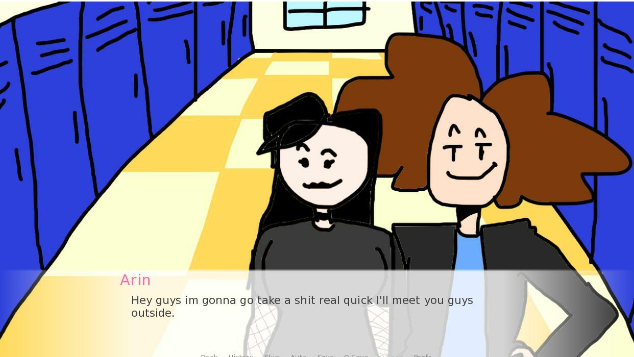 Grump High - a game grumps dating sim