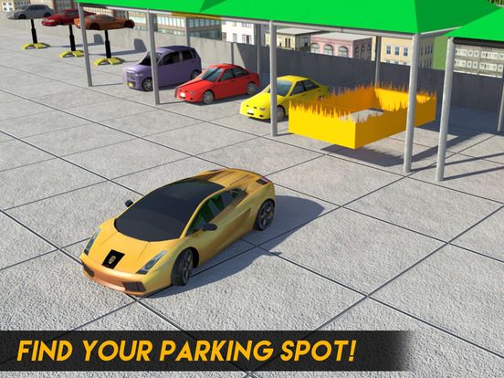 Multi-Level Sports Car Parking Simulator 2: Auto Paint Garage & Real Driving Game