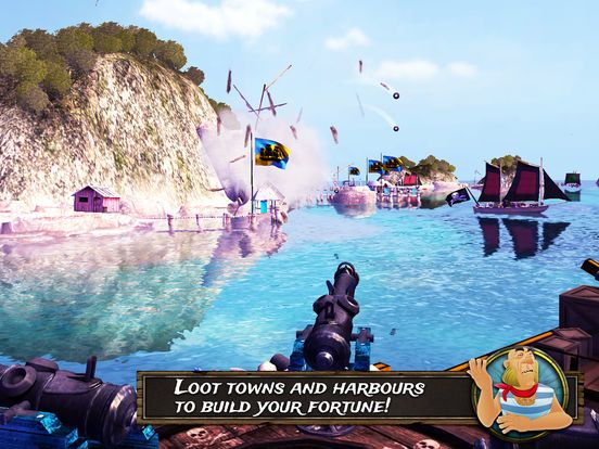 Pirate Quest: Blast Enemies and Loot Treasure!