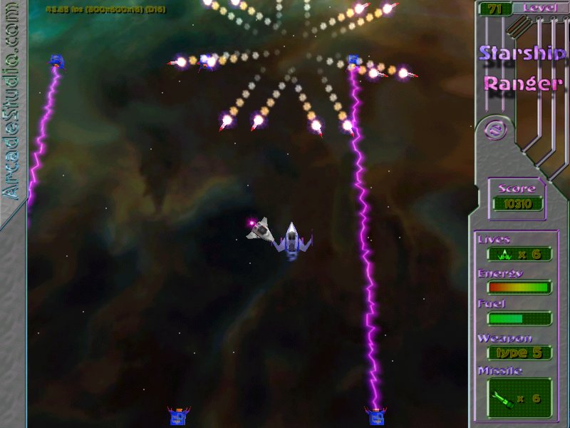 Starship Ranger gameplay visual