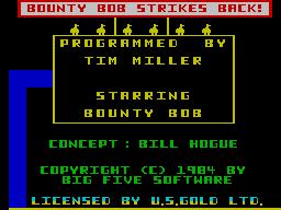 Bounty Bob Strikes Back!