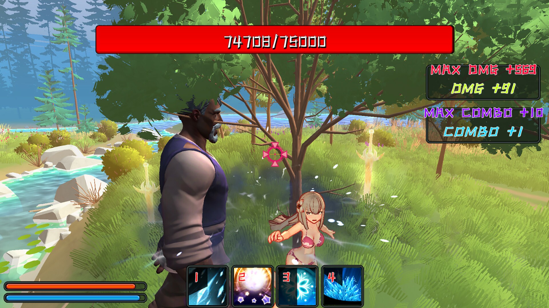 Pretty girls teach beefy guys