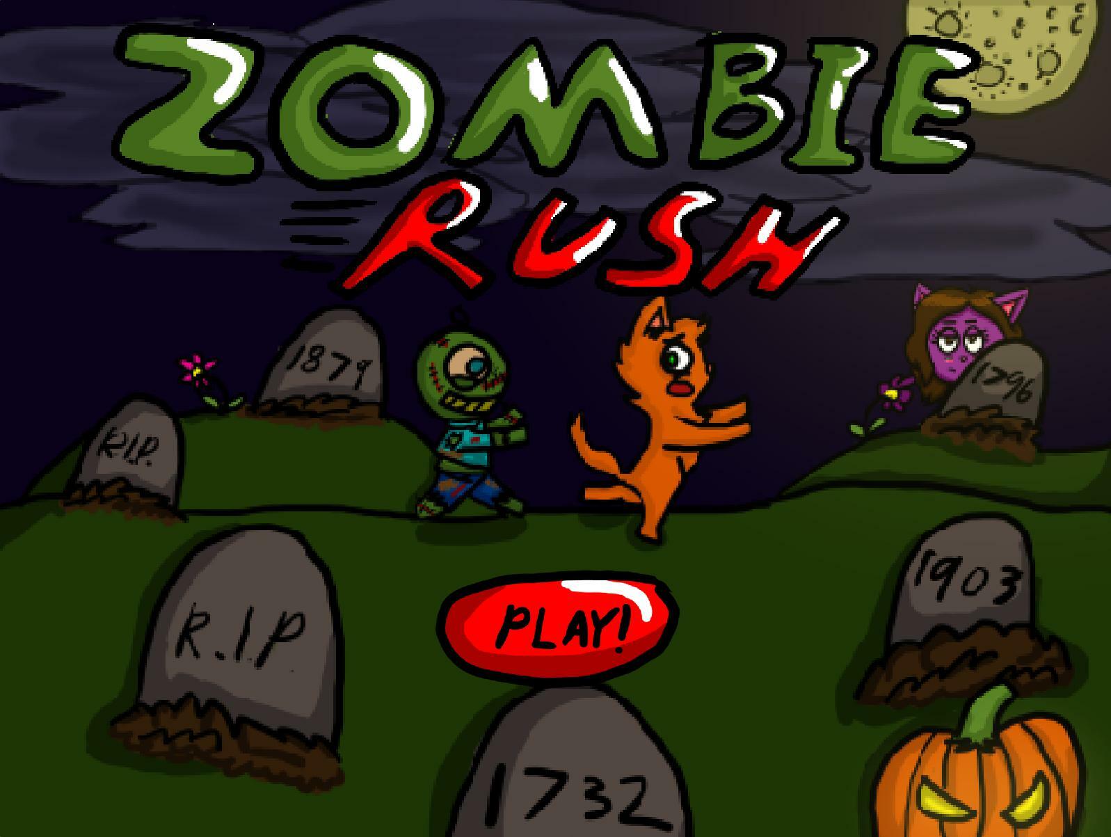 Zombie rush. Зомби Раш.