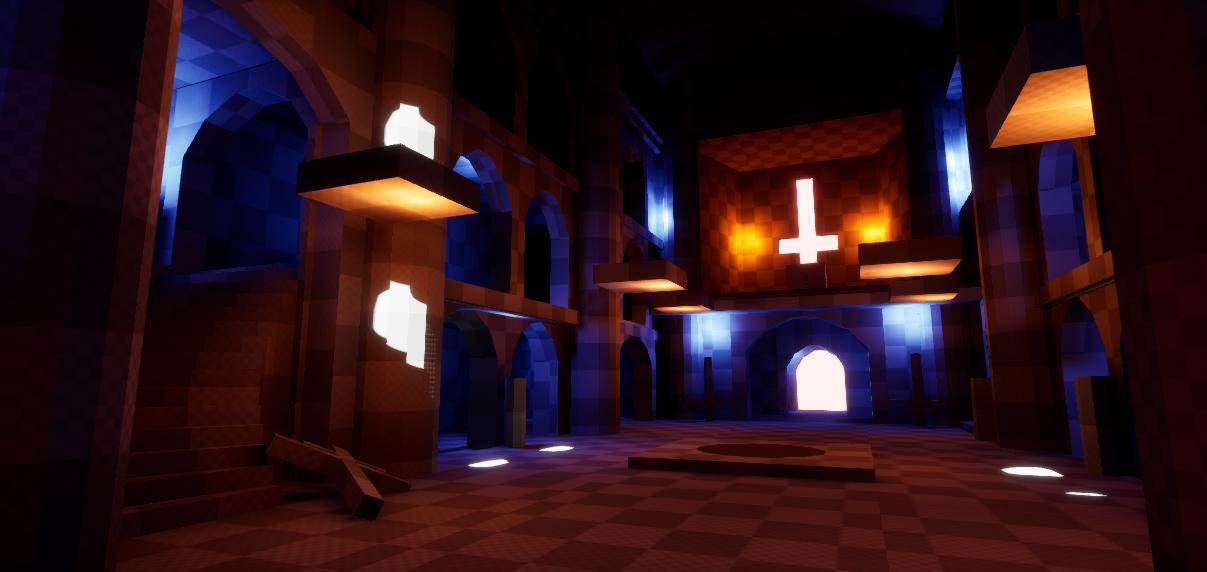 [Student Project] DOOM-based Arena Design sample