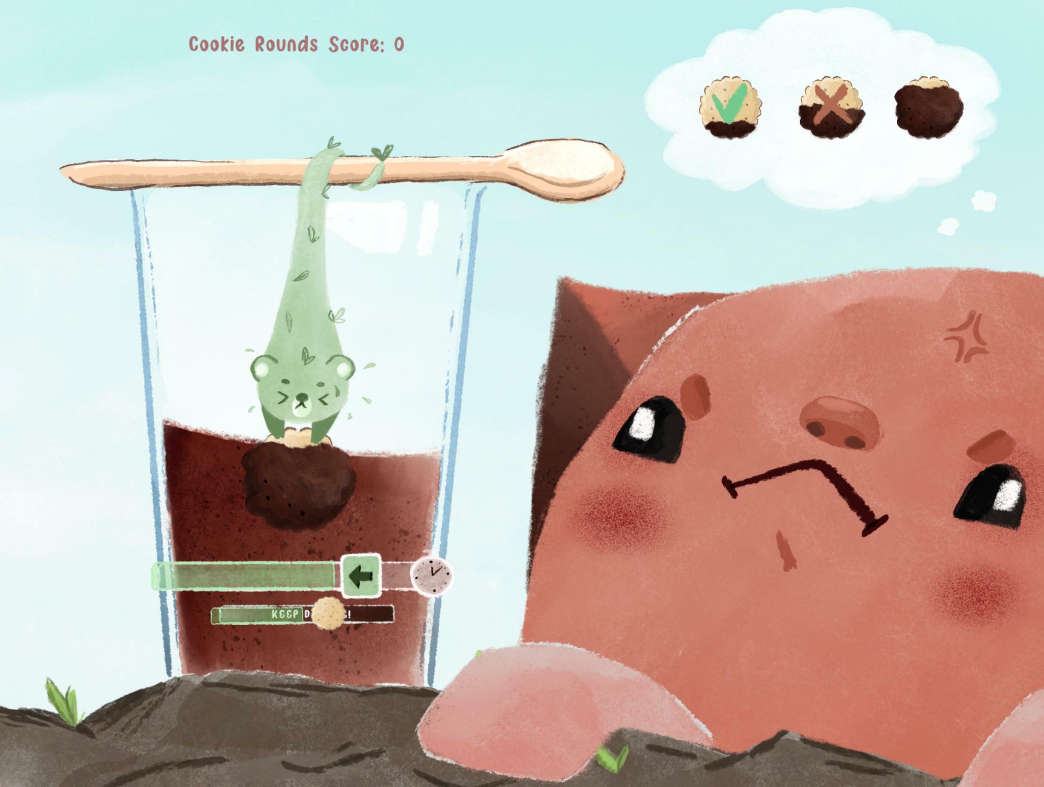 Chocolate Dip Cookies