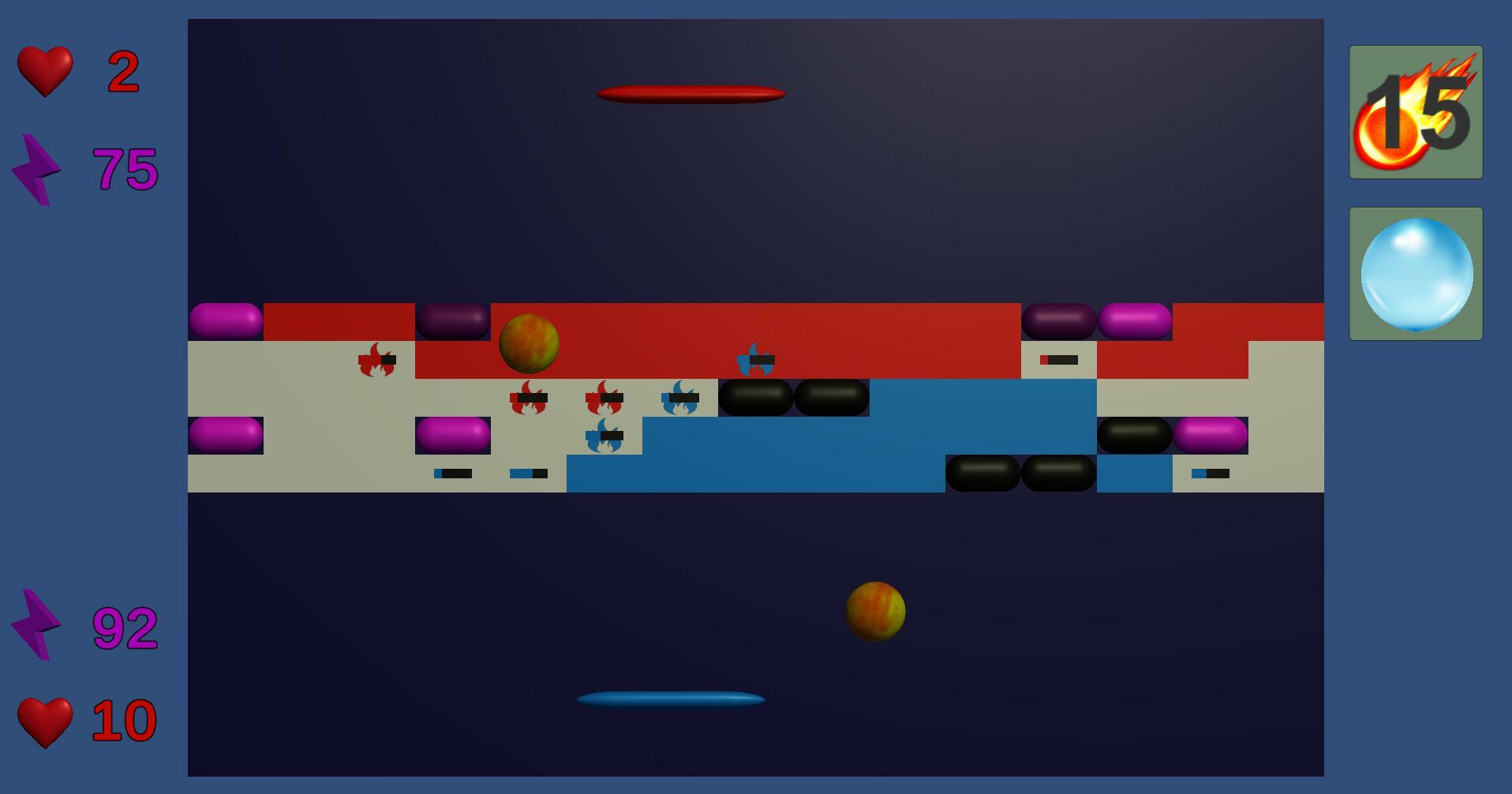 1v1 multiplayer breakout clone