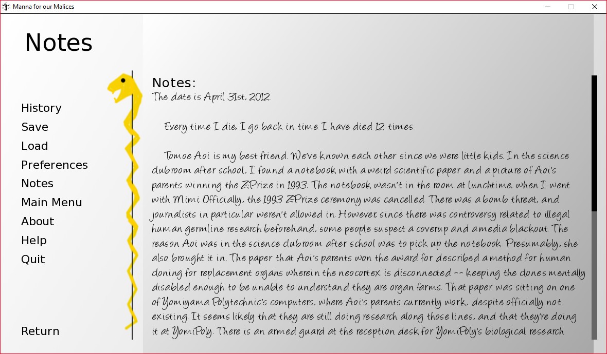 Manna for our Malices