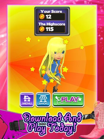 3D Fashion Girl Mall Runner Race Game by Awesome Girly Games FREE