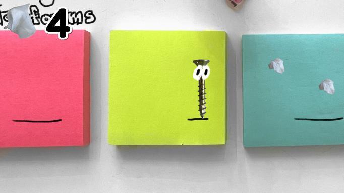 Screwy McCluckin's Post-it Adventure