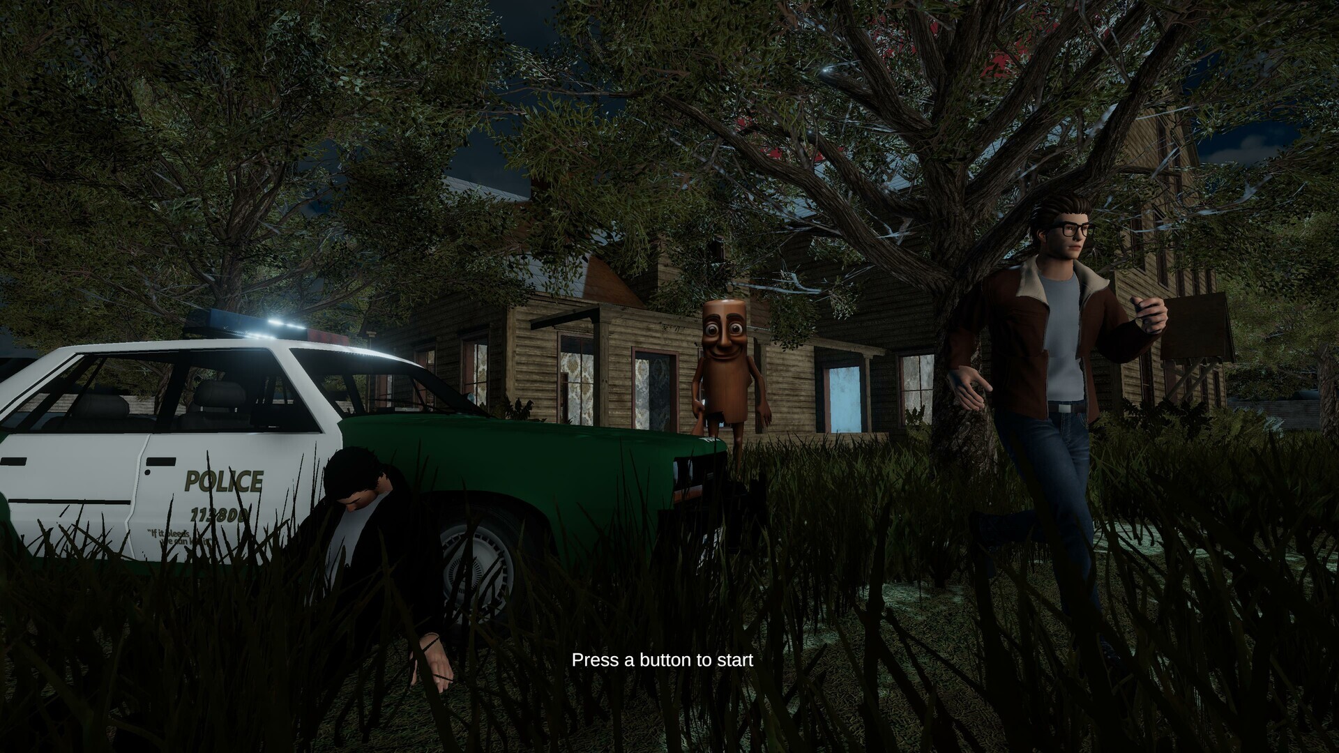 Tralalero Tralala: Survive the night gameplay visual