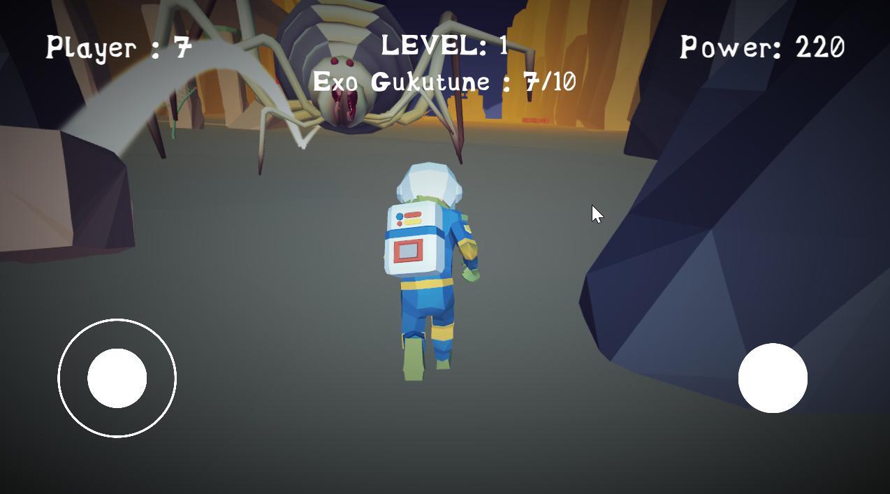 TV Box Space Kid Running Game