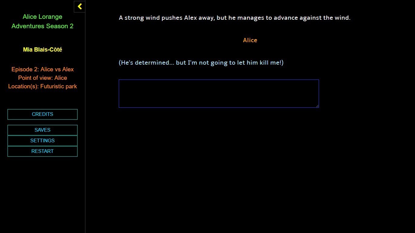 Alice Lorange Adventures Season 2 (Mia Blais-Côté) (Mia Blais-Côté)