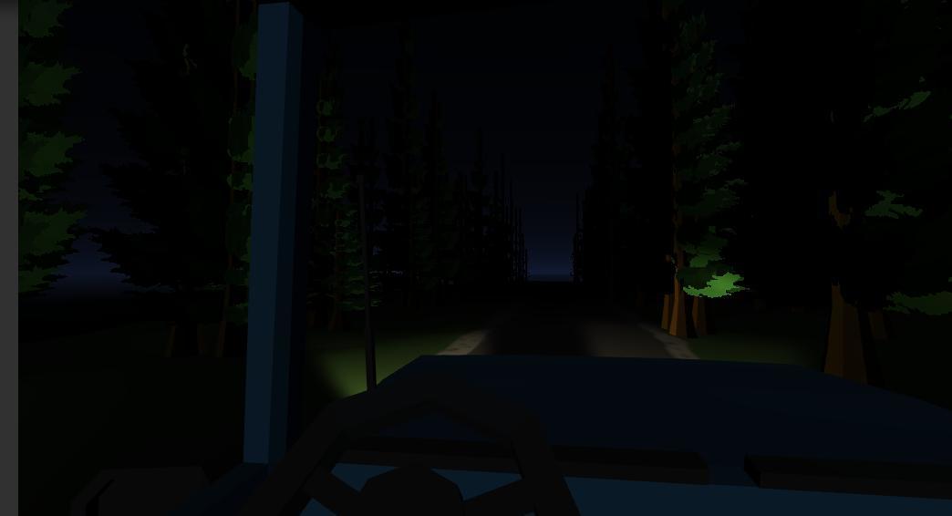 A Long Drive Under a Low Moon