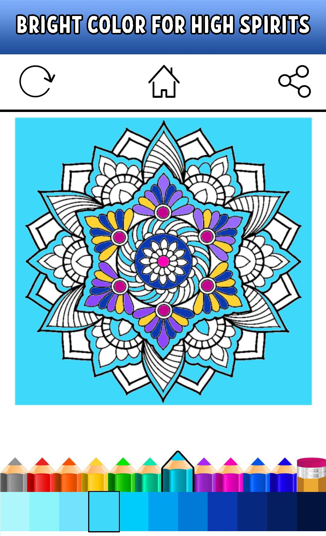 Mystic coloring book