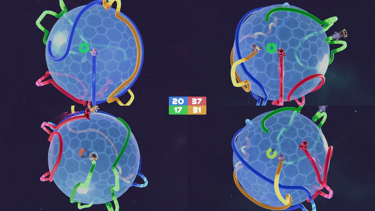 Astro Bears gameplay visual