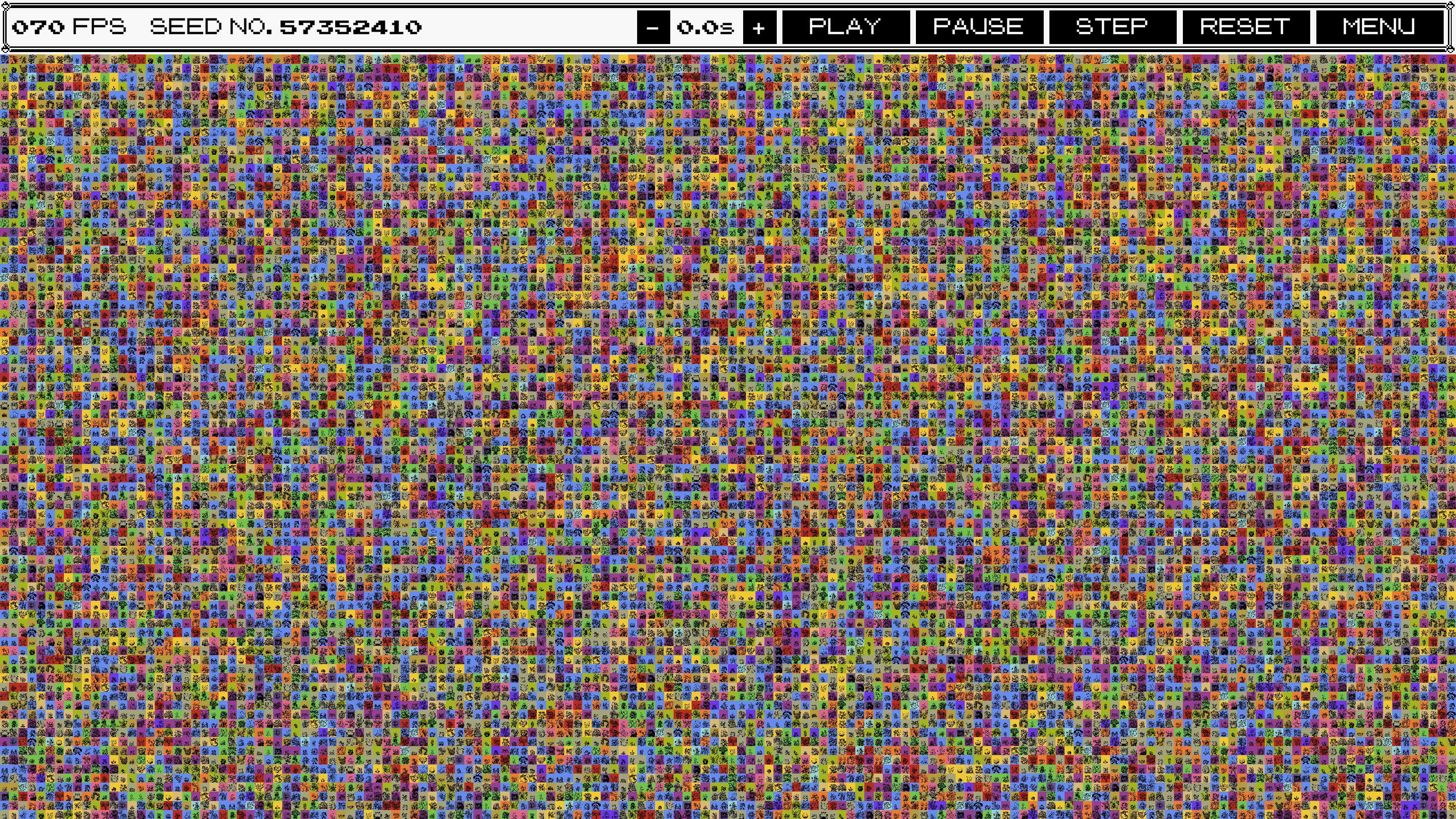 Pokémon Battle Cellular Automaton