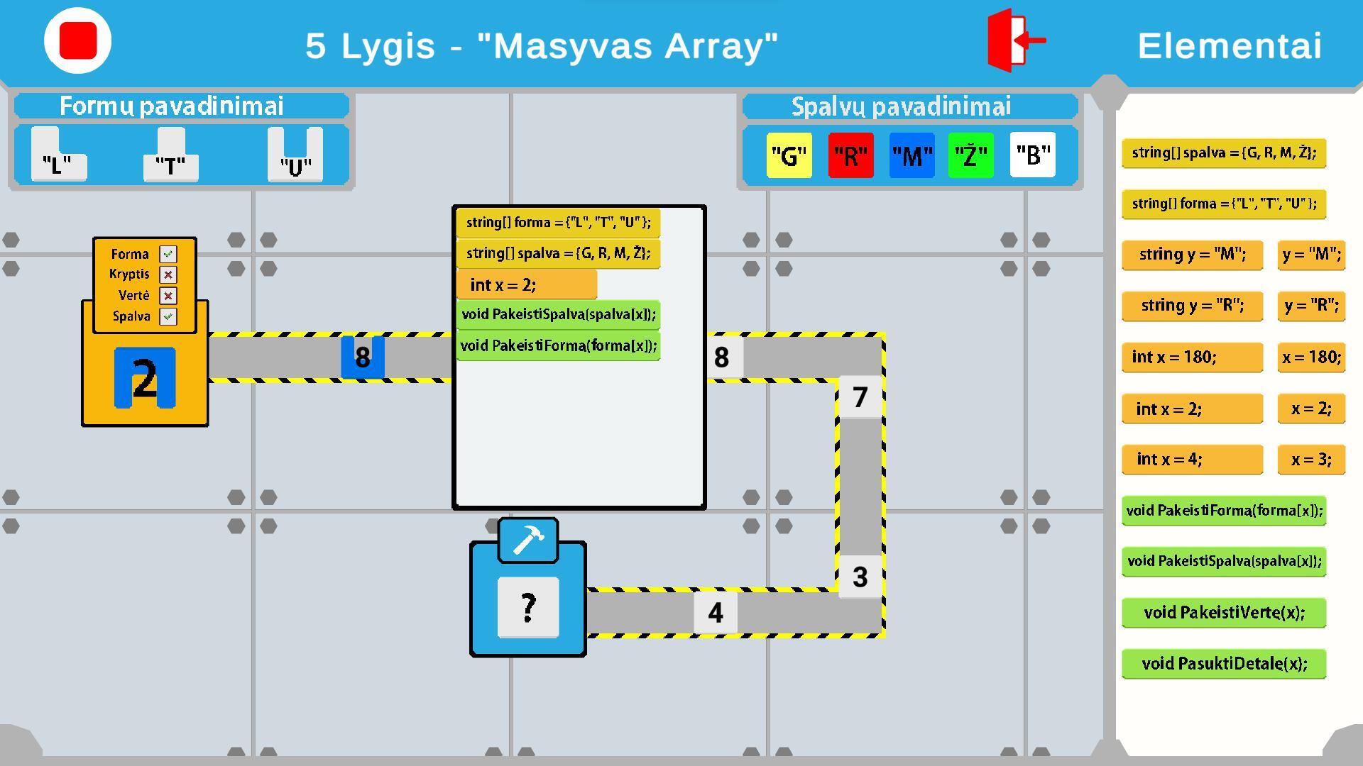 Algoritmavimo Mokantis Žaidimas