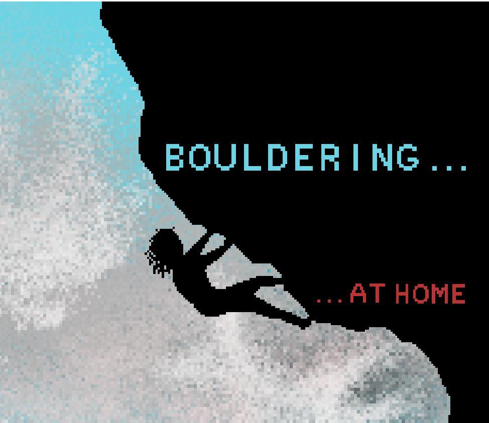 Bouldering ... At Home