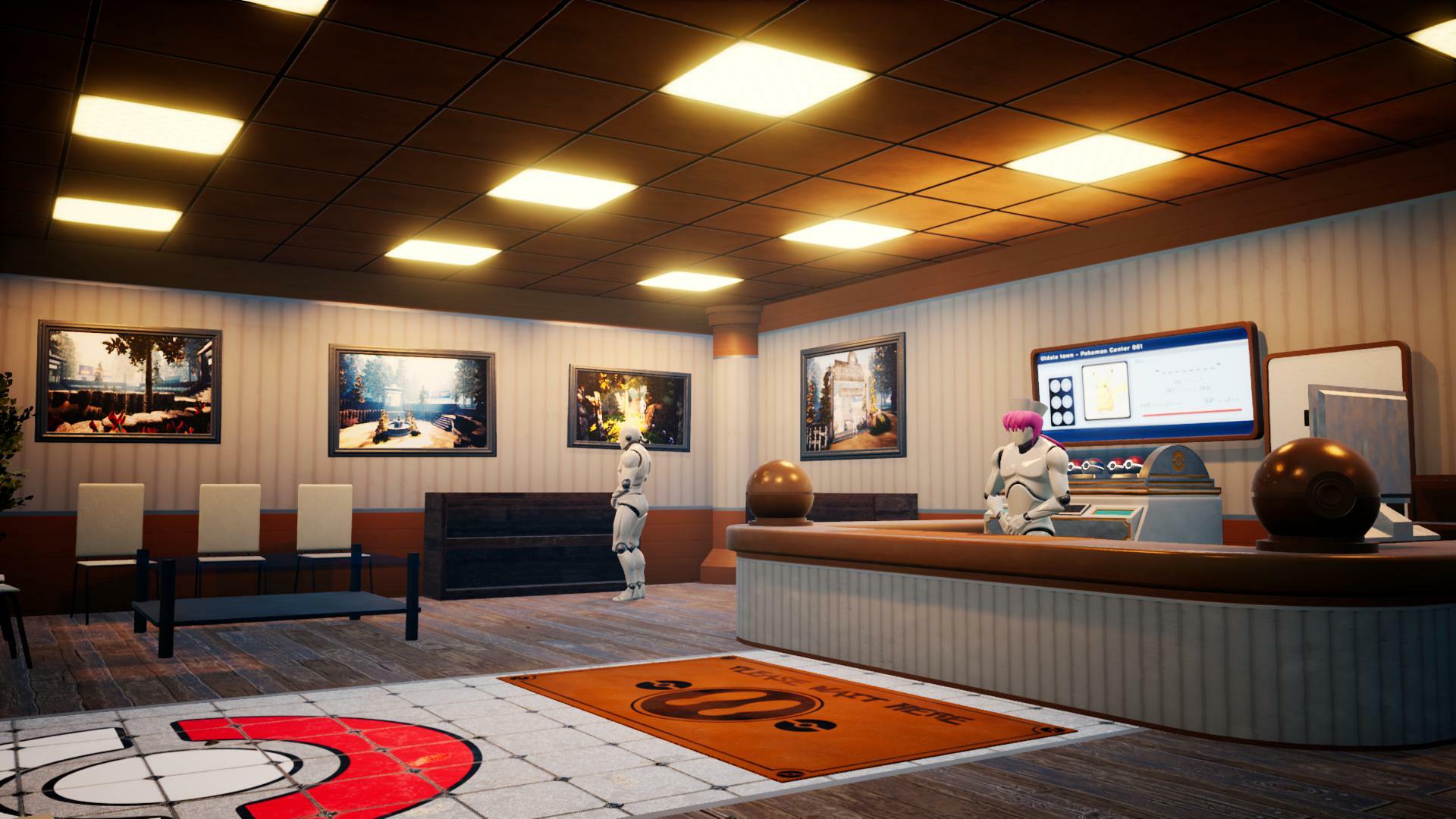 Oldale Town Interactive Environment