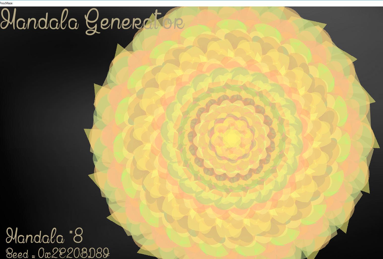 Mandala Generator