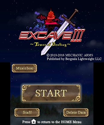 Excave III: Tower of Destiny