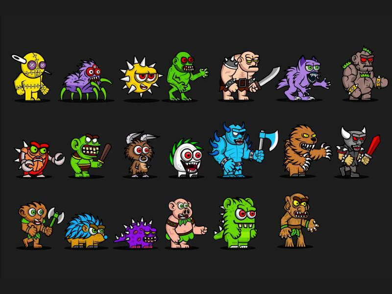 20 game monsters