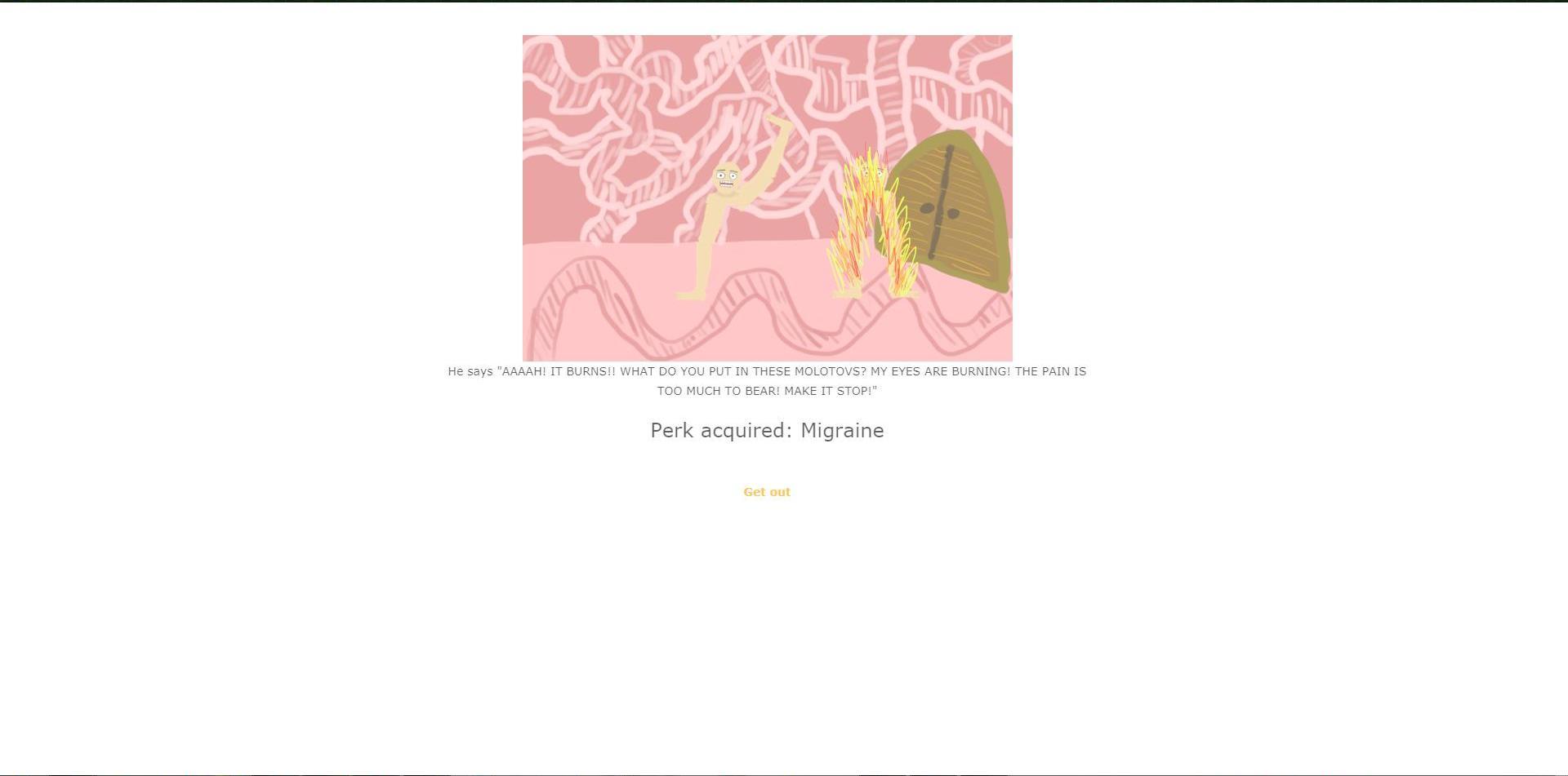 The Text Adventures of the Poorly Drawn Man with No Torso