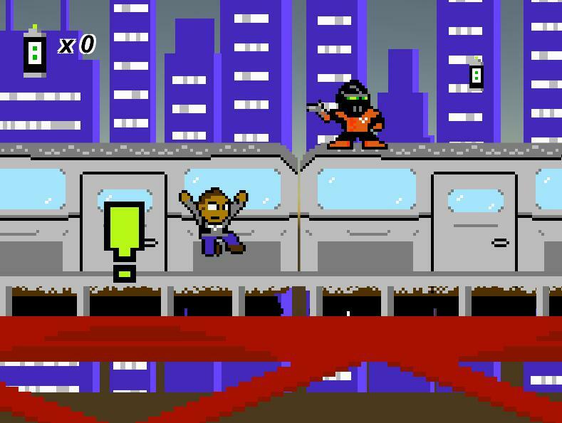 Getting Down: A Getting Up Demake