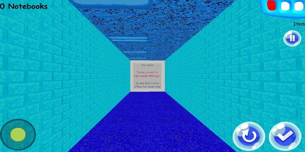 Baldis basics blue world android mod