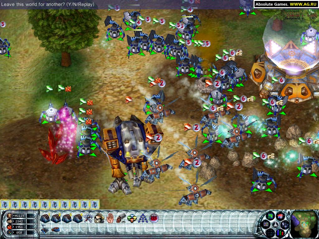Dark Planet: Battle for Natrolis gameplay visual