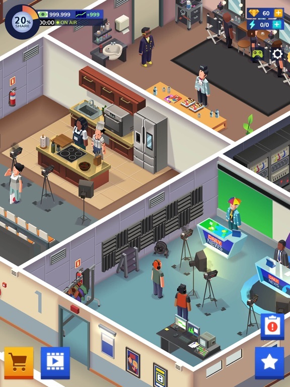 TV Empire Tycoon - Idle Game