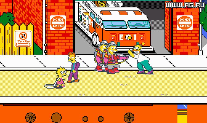 The Simpsons Arcade Game