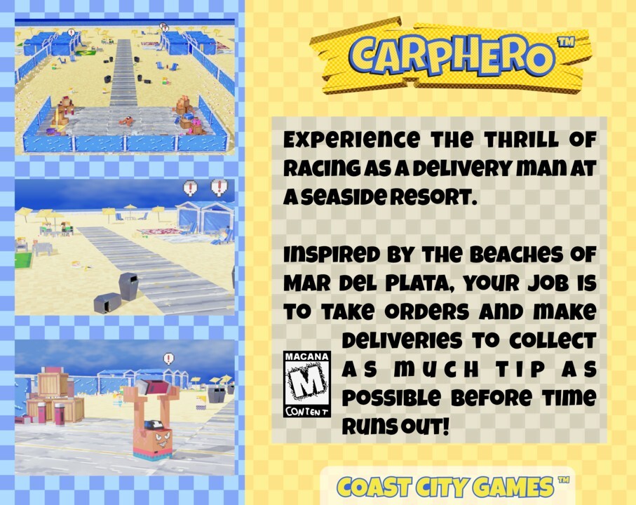 Carphero - Beach Delivery (Supporter Pack)