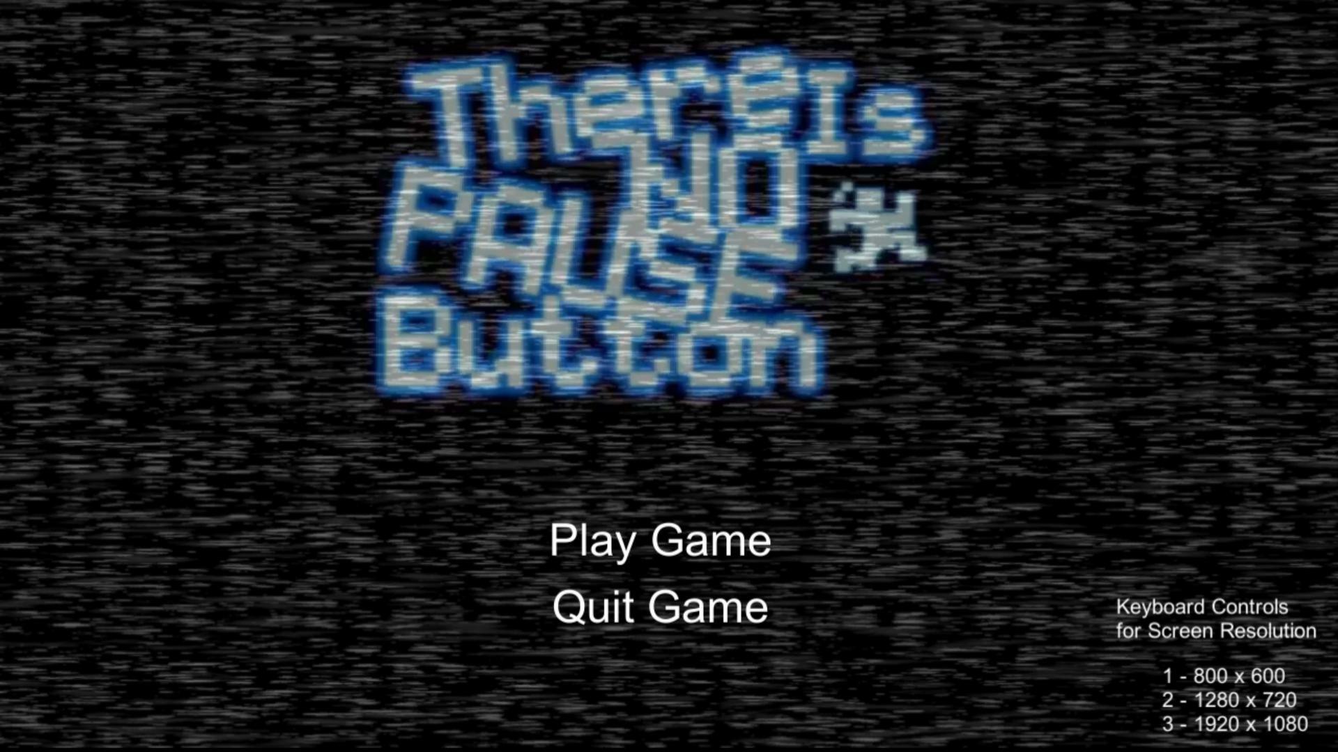 There Is No Pause Button in Unity