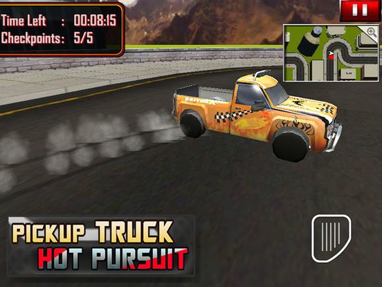 Pickup Truck Hot Pursuit