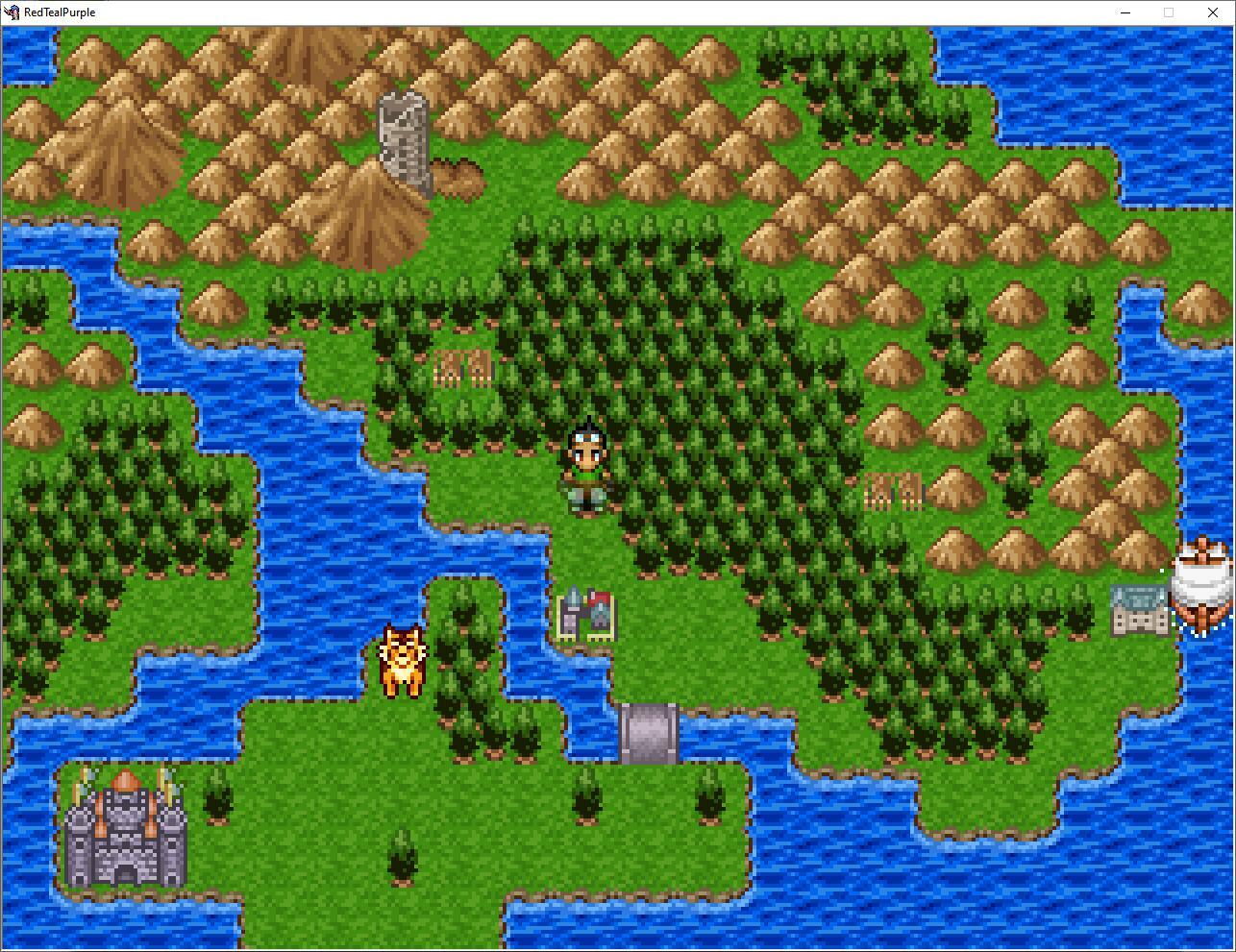 Red Teal Purple: An Eye of the Tiger Side Story