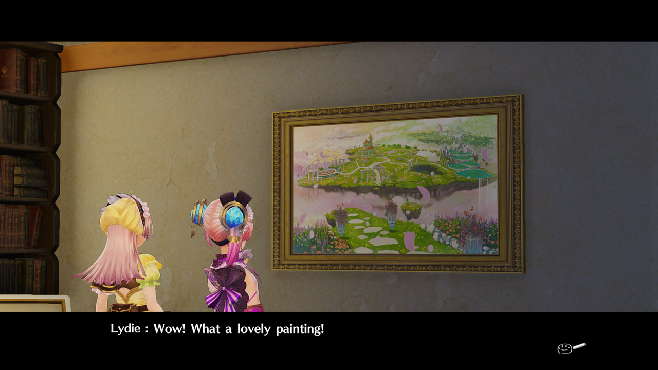 Atelier Lydie & Suelle: The Alchemists and the Mysterious Paintings DX gameplay visual