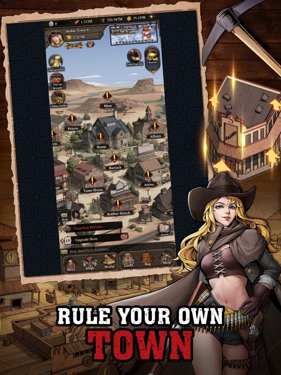 Game of West: Legends&Roses