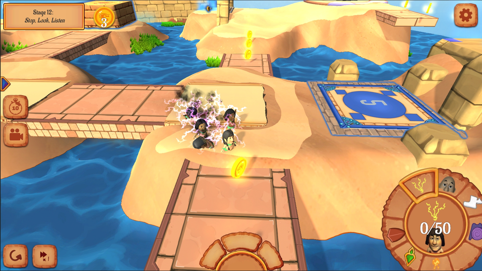 Cleo's Lost Idols gameplay visual