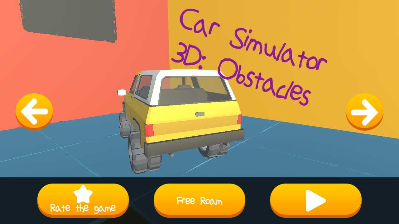 Car Simulator 3D: Obstacles