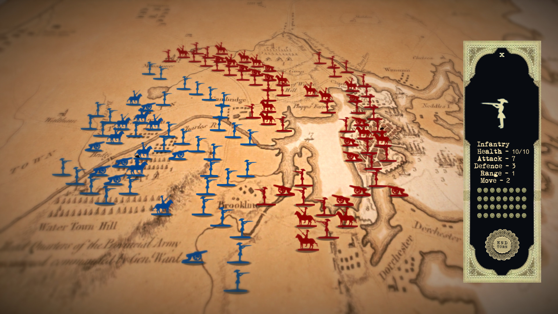 American Patriots: Boston Tea Party gameplay visual