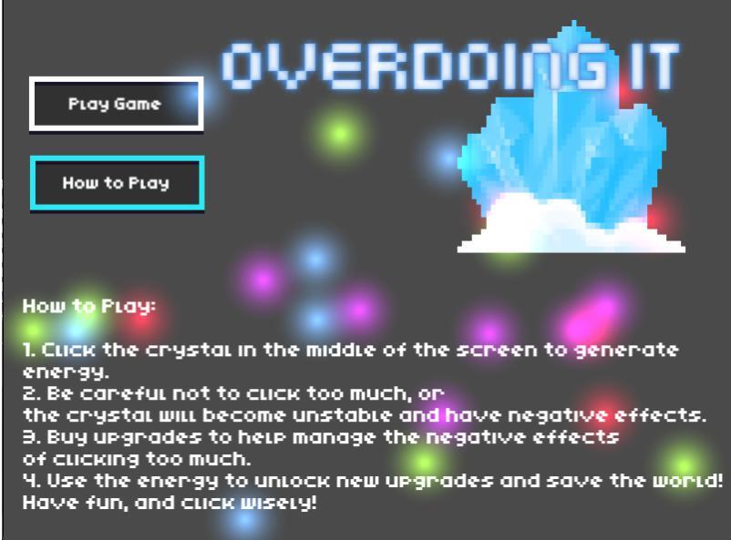 Overdoing It