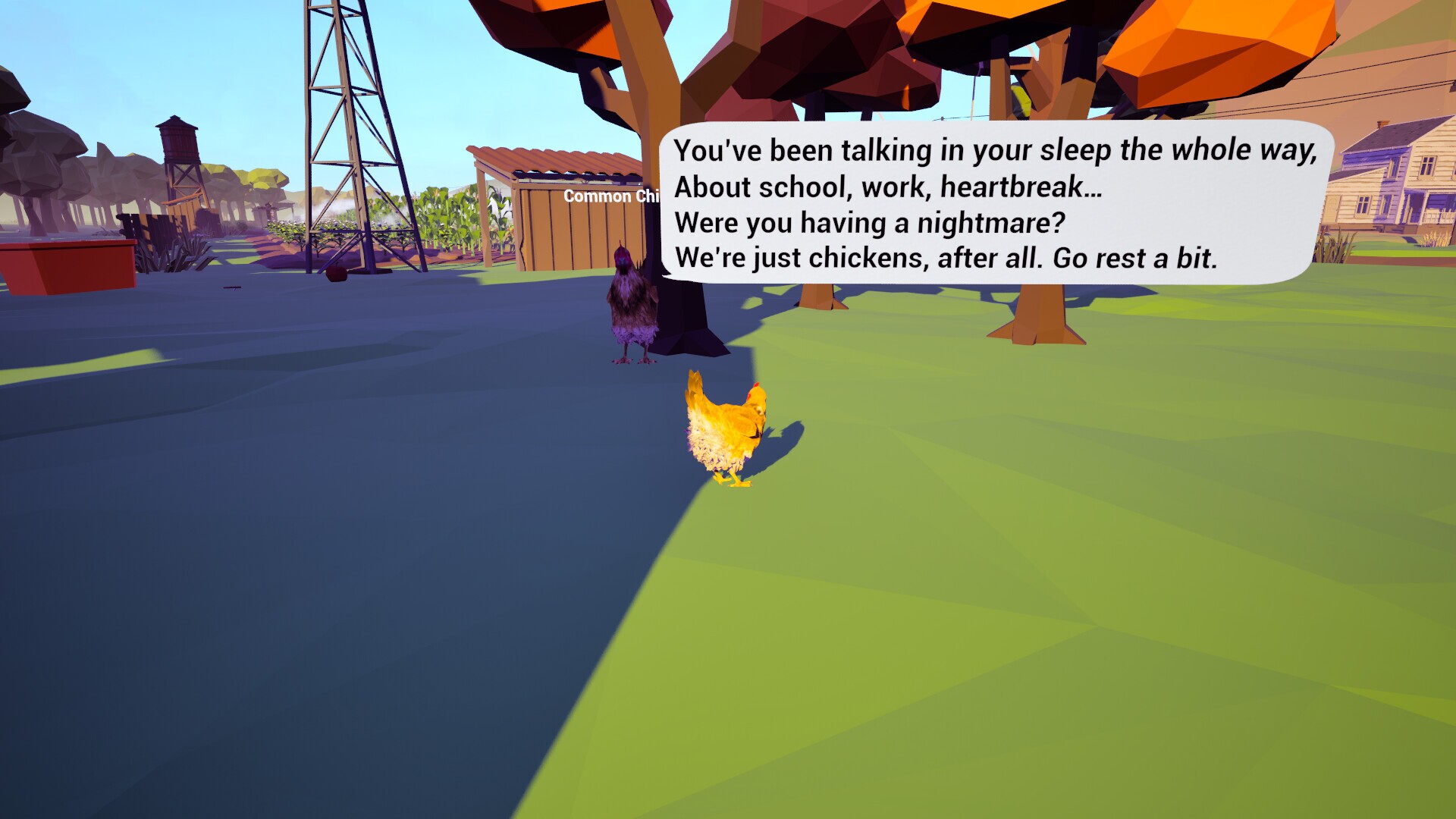 Farm Chicken gameplay visual