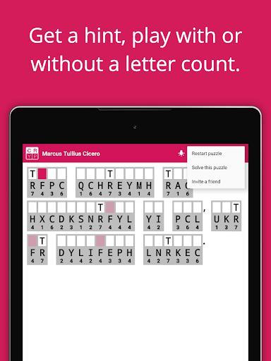 Cryptogram Cryptoquote Puzzle
